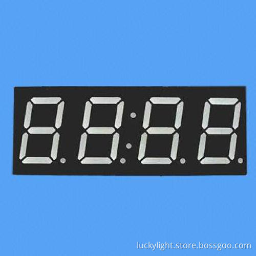 Seven-segment LED Display with Low Power Consumption